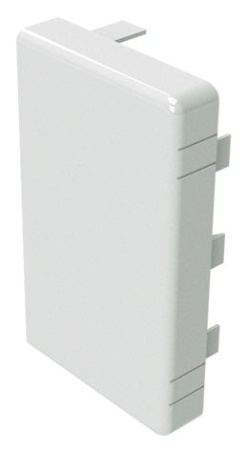 DKC / ДКС 00875 In-liner Classic LAN Заглушка торцевая для кабель-канала TA-GN 100х80.0мм пластик белый RAL 9016