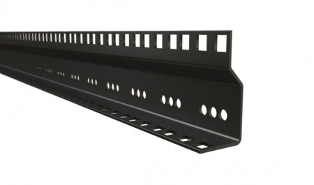 Hyperline CTR19-32U-RAL9005 19" монтажный профиль высотой 32U, для шкафов TTR, TTB, цвет черный RAL9005 (2 шт. в комплекте)