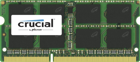 Crucial by Micron DDR3L 8GB 1600MHz SODIMM (PC3-12800) CL11 1.35 (Retail)