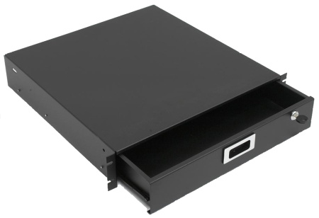 ZPAS WZ-SB67-00-00-161 Ящик для документов 2U x 415 x 465 mm цвет черный (RAL 9005) (SZB-67-00-00/9005)