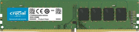 Crucial by Micron DDR4 8GB 2666MHz UDIMM (PC4-21300) CL19 1.2V (Retail) (Analog CT8G4DFS8266)