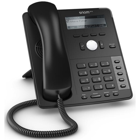 SNOM Global 710 Desk Telephone Black (00004235)