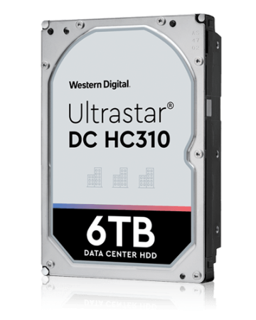 Жесткий диск Western Digital Ultrastar DC HC310 HUS726T6TAL5204 (0B36047) 6ТБ 3.5" 7200RPM 256MB SAS 512E
