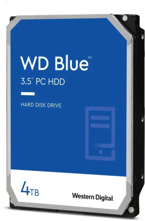 HDD WD SATA3 4Tb Blue 5400 256Mb 3.5&quot;