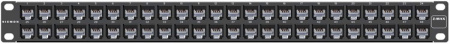 Siemon Z6-PNL-U48K-SALE Z-MAX Патч-панель 19", 48 портов, категория 6, неэкранированная, 1U, черная, с модулями (в комплекте Z-Tool, маркировочные этикетки, кабельные стяжки, крепеж) (РАСПРОДАЖА)