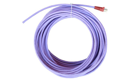Siemon IC6-8A-15M-B03L Пигтейл UTP категория 6 4 пары одножильный RJ45 T568B LSOH 15 м фиолетовый красные колпачки
