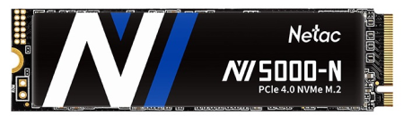 Netac SSD NV5000-N 500GB PCIe 4 x4 M.2 2280 NVMe 3D NAND, R/W up to 4800/2700MB/s, TBW 320TB, without heat sink