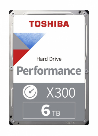 HDD Toshiba X300 SATA3 6Tb 3.5" 7200 256Mb (analog HDWR160UZSVA)