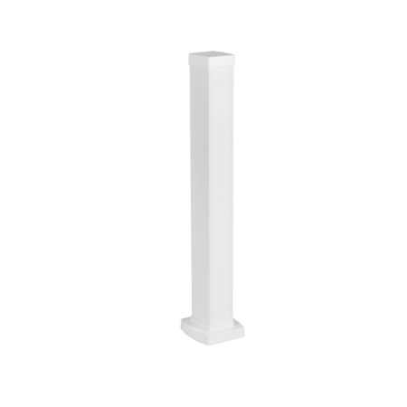 LEGRAND 653003 Snap-On Мини-колонна алюминиевая с крышкой из пластика 1 секция, высота 0.68 м, цвет белый