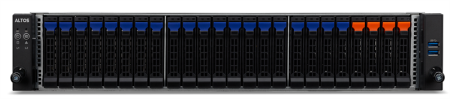 Acer Altos BrainSphere Server 2U R389 F4 noCPU(2)Scalable/TDP up to 205W/noDIMM(24)/HDD(20)SFF/6xFHHL+2LP+2xOCP/2x1200W/3YNBD
