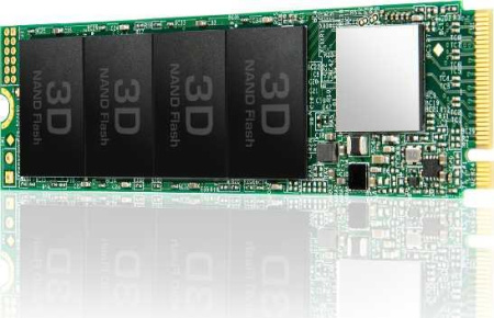 Transcend 128GB, M.2 2280,PCIe Gen3x4, 3D TLC, DRAM-less