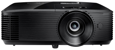 Optoma DS322e (DLP, SVGA 800x600, 3800Lm, 22000:1, HDMI, VGA, Composite video, Audio-in 3.5mm, VGA-OUT, Audio-Out 3.5mm, 1x10W speaker, 3D Ready, lamp 6000hrs, Black, 3.0kg) (replace DS318e)