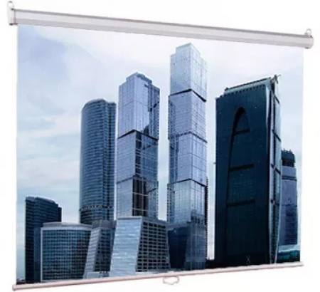 Настенный экран Lumien Eco Picture 190х300см (рабочая область 182х292 см) MW восьмигранный корпус, возможность потолочн./настенного крепления, уровень в комплекте, 16:10 (треугольная упаковка)