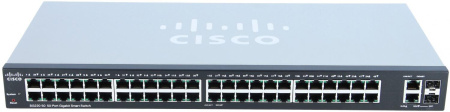 Коммутатор Cisco SG220-50-K9-EU Коммутатор 50-портовый SG220-50 50-Port Gigabit Smart Plus Switch SG220-50-K9-EU