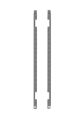 DKC / ДКС R5S70 Рейки дверные вертикальные В=700мм для шкафов серий CE/ST(в упаковке 2шт)