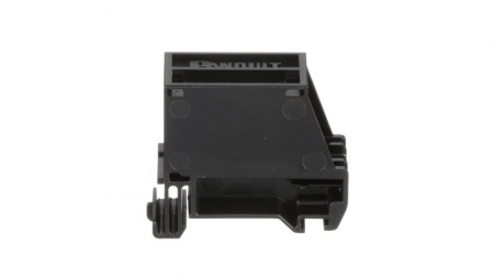 PANDUIT CADIN1BL Адаптер для 1 модуля Mini-Com® на DIN-рейку 35 мм с маркировочной табличкой 48.1 мм х 19.0 мм х 40.7 мм (ВхШхГ) цвет черный