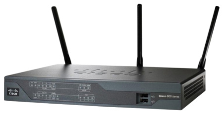 Маршрутизатор Cisco C892FSP-K9 Маршрутизатор Cisco 892FSP 1 GE and 1GE/SFP High Perf Security Router C892FSP-K9