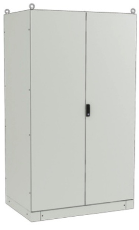 ZPAS WZ-6282-01-23-011-FP Электрический шкаф SZE3 2000х1000х500мм (ВхШхГ), с передней дверью, задней панелью, с монтажной панелью, без боковых стенок, серый (RAL 7035) (разобранный)