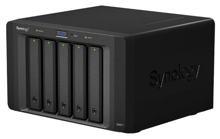 Synology Expansion Unit for DS1517+,1817+,DS718+,NVR1218,DS1520+,DS920+,DS720+,DS1621+,DS1621xs+,DVA3221 /upto 5hot plug HDDs SATA(3,5' or 2,5')/1xPS incl eSATA Cbl