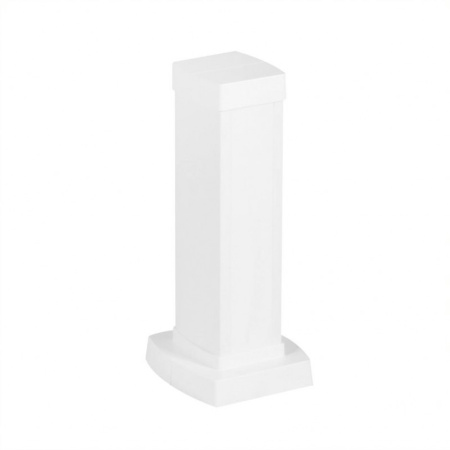 LEGRAND 653000 Snap-On Мини-колонна алюминиевая с крышкой из пластика 1 секция, высота 0.3 м, цвет белый