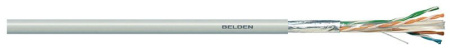 Belden 7860ENH.00305 (305 м) Кабель витая пара экранированная F/UTP категория 6 4 пары (23 AWG) одножильный (solid) экран - фольга с разделителем FRNC/LSNH IEC 60332-1 -30°С - + 60°С серый