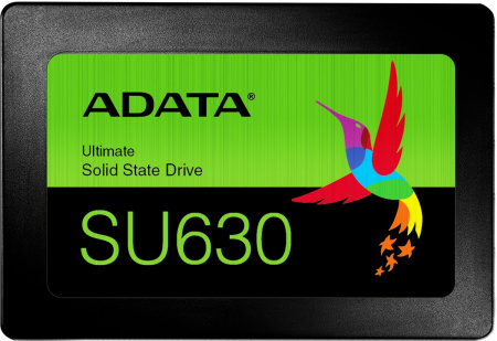 ADATA SU630 SSD 1.92TB, 3D QLC, 2.5", SATAIII, R520/W450, TBW 400