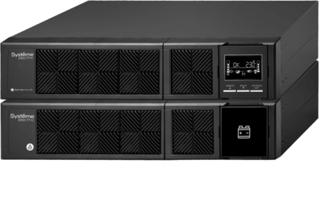 Systeme Electric Smart-Save Online SRV, 2000VA/1800W, On-Line, Extended-run, Rack 2U(Tower convertible), LCD, Out: 6xC13, SNMP Intelligent Slot, USB, RS-232 