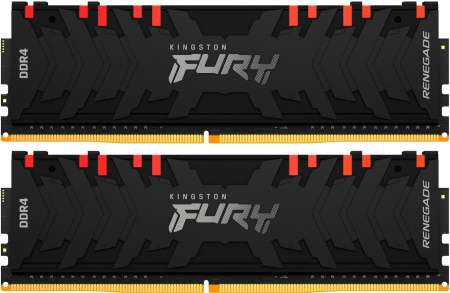 Kingston 32GB 3200MHz DDR4 CL16 DIMM (Kit of 2) 1Gx8 FURY Renegade RGB