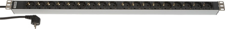 Hyperline SHT-18SH-2.5EU Блок розеток 18 розеток 16 A шнур 2.5м (945 x 44.4 x 44.4 мм)