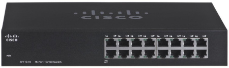 Коммутатор Cisco SF110-16-EU