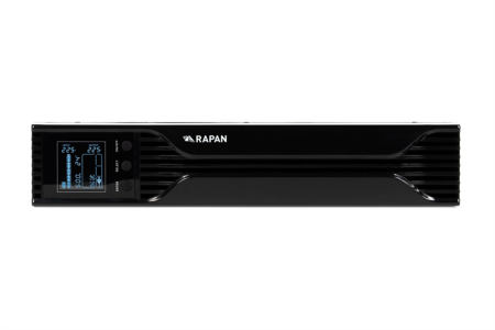 8958 RAPAN-UPS 1000 RACK+2x9Ah ИБП 700 Вт, Line-interactive, синус, встроенные АКБ 2 шт.x 9Ah 