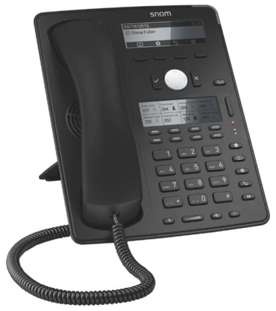 SNOM Global 745 Desk Telephone Black (00004259)