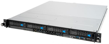 ASUS RS300-E11-PS4 Rack 1U,1xSocket LGA 1200,4xUDIMM(3200/2933/2666),4xLFF SATA/SAS(upto2xNVMe),2x1GbE,1x350W,ASMB10-iKVM