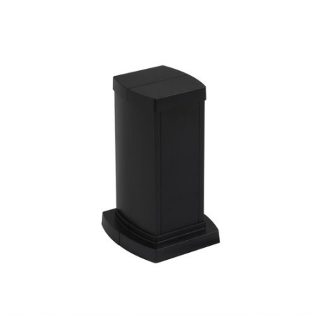LEGRAND 653122 Универсальная мини-колонна алюминиевая с крышкой из алюминия 2 секции, высота 0.3 м, цвет черный