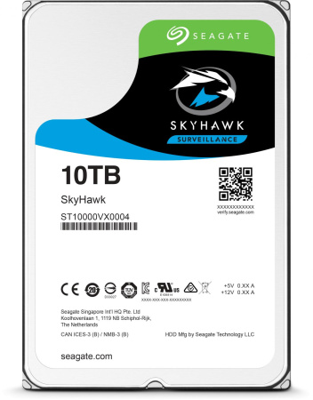 HDD Seagate SATA3 10Tb 3.5"SkyHawk 7200 256Mb