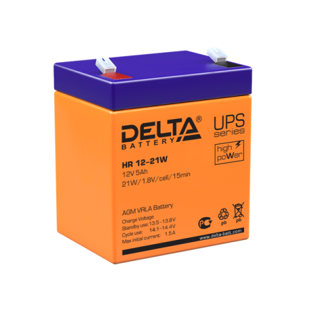 Батарея DELTA Battery HR 12-21 W
