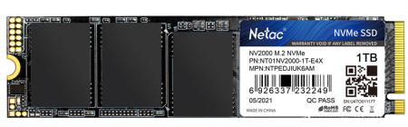Накопитель SSD Netac NT01NV2000-1T0-E4X NT01NV2000-1T0-E4X