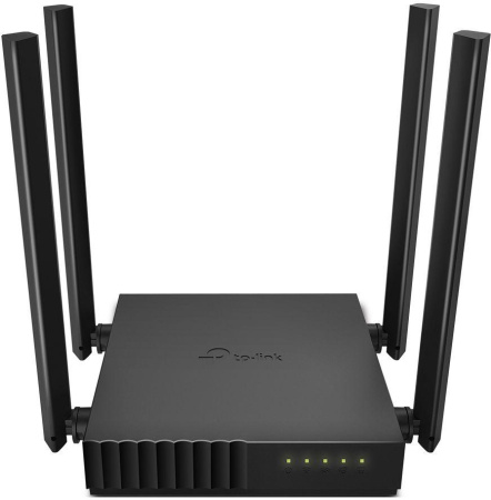 AC1200 Wireless Dual Band Router, 867 at 5 GHz +300 Mbps at 2.4 GHz, 802.11ac/a/b/g/n, 1 10/100 Mbps WAN port + 4 10/100 Mbps LAN ports, 4 external 5dBi antennas, support MU-MIMO, Beamforming, support L2TP Russia/PPTP Russia/PPPoE Russia, I