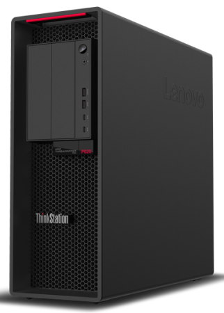 Lenovo ThinkStation P620 Tower 1000W, AMD TR PRO 3945WX (4G, 12C), 2x16GB DDR4 3200 RDIMM, 1x 512GB SSD M.2, 1x2TB HDD 7200rpm, NoGPU, DVD±RW, 15-in-1 CR, USB KB&Mouse, Win 10 Pro64 RUS, 3Y PS