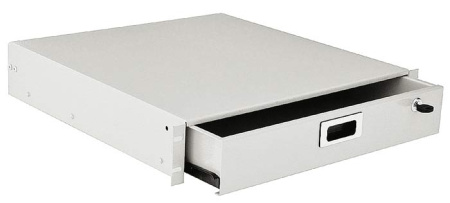 ZPAS WZ-SB67-00-00-011 Ящик для документов 2U x 415 x 465 mm цвет серый (RAL 7035) (SZB-67-00-00)