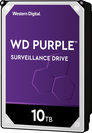 HDD WD SATA3 10Tb Purple 7200 256Mb