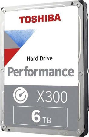HDD Toshiba X300 SATA3 6Tb 3.5" 7200 256Mb RTL (analog HDWR160UZSVA)