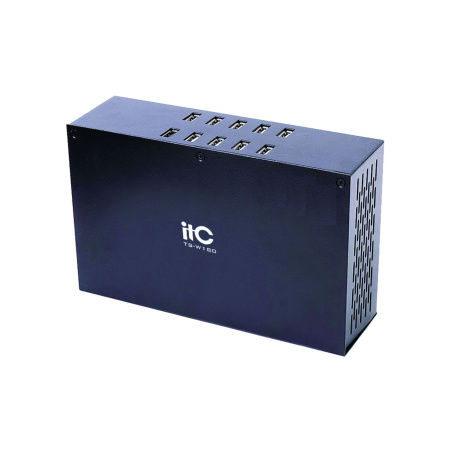 ITC TS-W180 Зарядное устройство, 10 USB-разъёмов