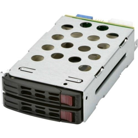 Supermicro MCP-220-00160-0N Dual 2.5" NVMe Drive BKT for 5.25" tray on 743, 745, 502,