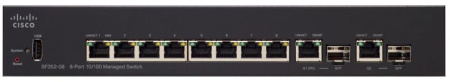 Коммутатор Cisco SF352-08-K9-EU