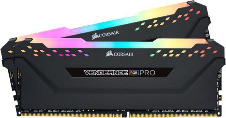 Память DDR4 2x8Gb 3600MHz Corsair CMW16GX4M2D3600C18 Vengeance RGB Pro RTL Gaming PC4-28800 CL18 DIMM 288-pin 1.35В