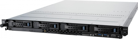 ASUS RS300-E10-PS4 // 1U, ASUS P11C-C/4L, s1151, 64GB max, 4HDD Hot-swap, 2 x SSD Bays, 2 x M.2, DVR, 400W, CPU FAN