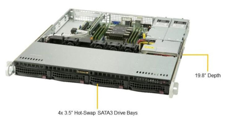 Сервер 13857 SYS-5019P-MR