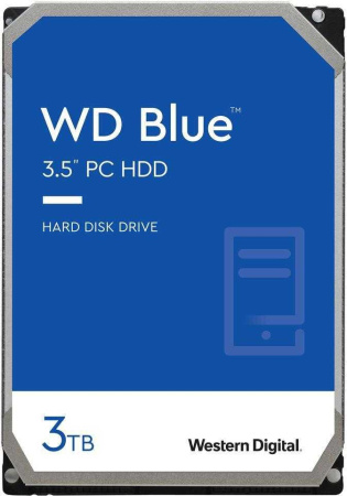 HDD WD SATA3 3Tb Blue 5400 256Mb 3.5&quot;