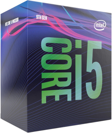 CPU Intel Core i5-9400 (2.9GHz/9MB/6 cores) LGA1151 BOX, UHD630 350MHz, TDP 65W, max 128Gb DDR4-2666, BX80684I59400SRG0Y
